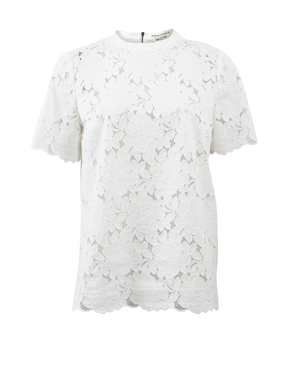 LANVIN-Lace Blouse-