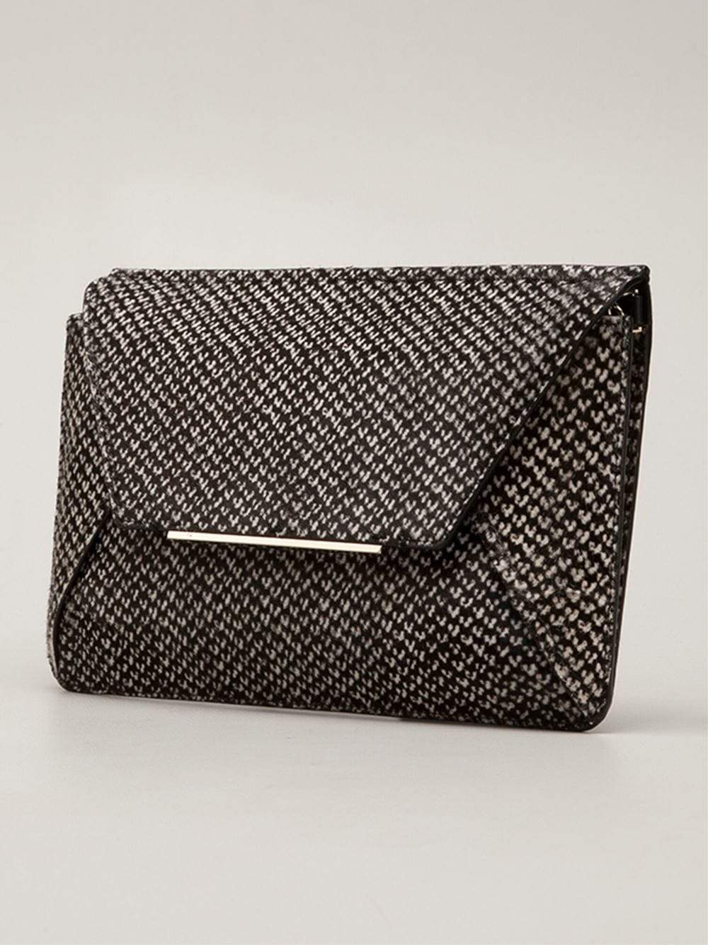 LANVIN-Rigid Clutch-BLACK