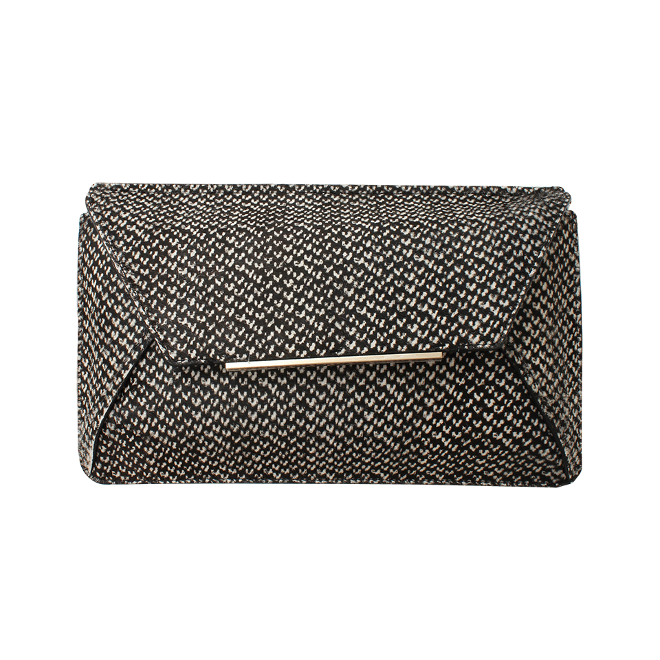 LANVIN-Rigid Clutch-BLACK