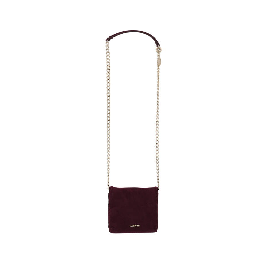 LANVIN-Mini Pop Happy Bag-AUBERGINE