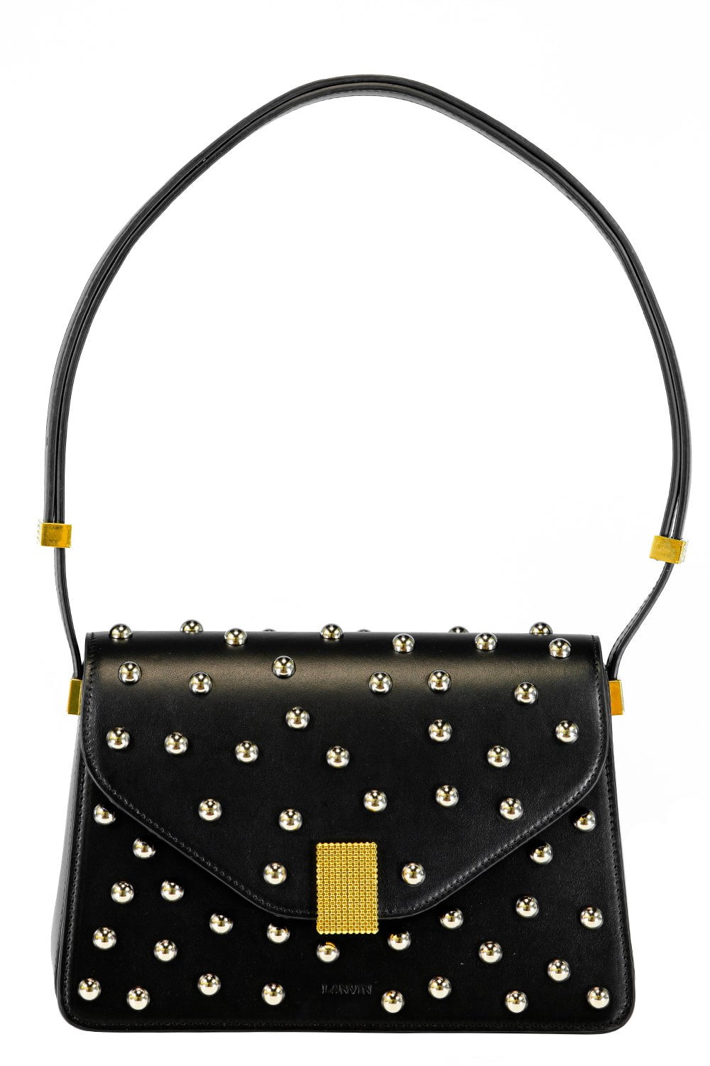 LANVIN-Concreto Shoulder Bag PM-BLACK