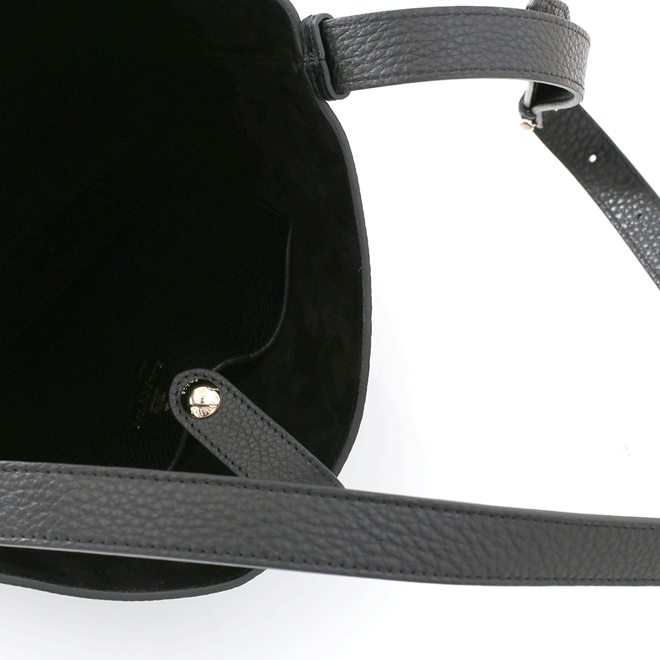 LANVIN-So Lanvin Shopper Logo Bag-BLACK