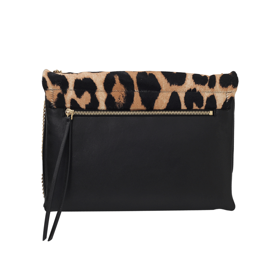 LANVIN-Sugar Medium Chain Bag-BLK/TAN