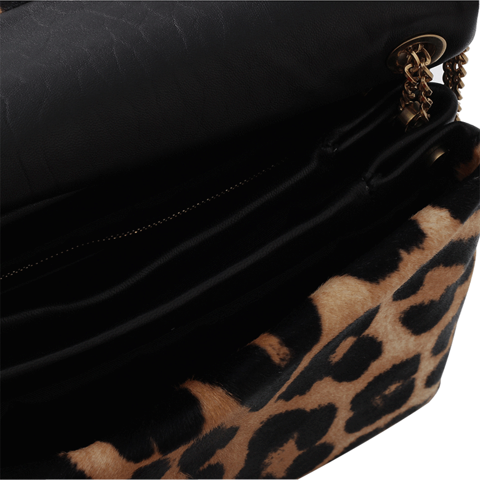 LANVIN-Sugar Medium Chain Bag-BLK/TAN