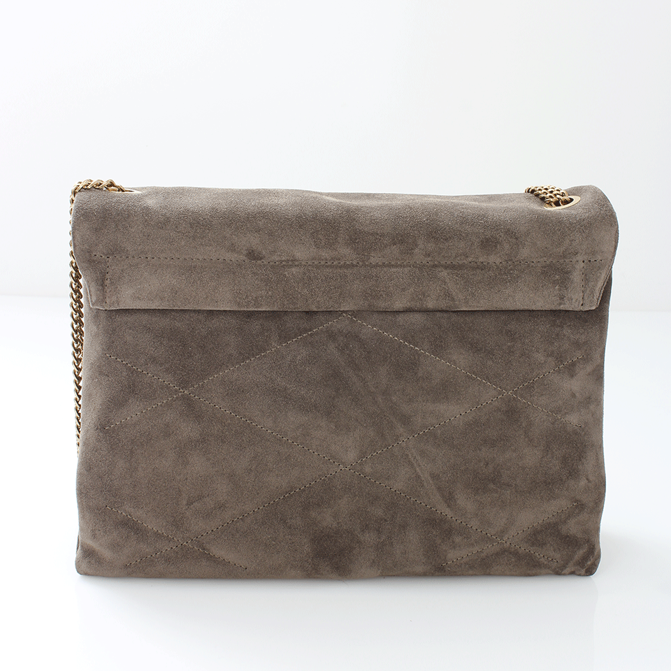 LANVIN-Sugar Medium Suede Chain Bag-