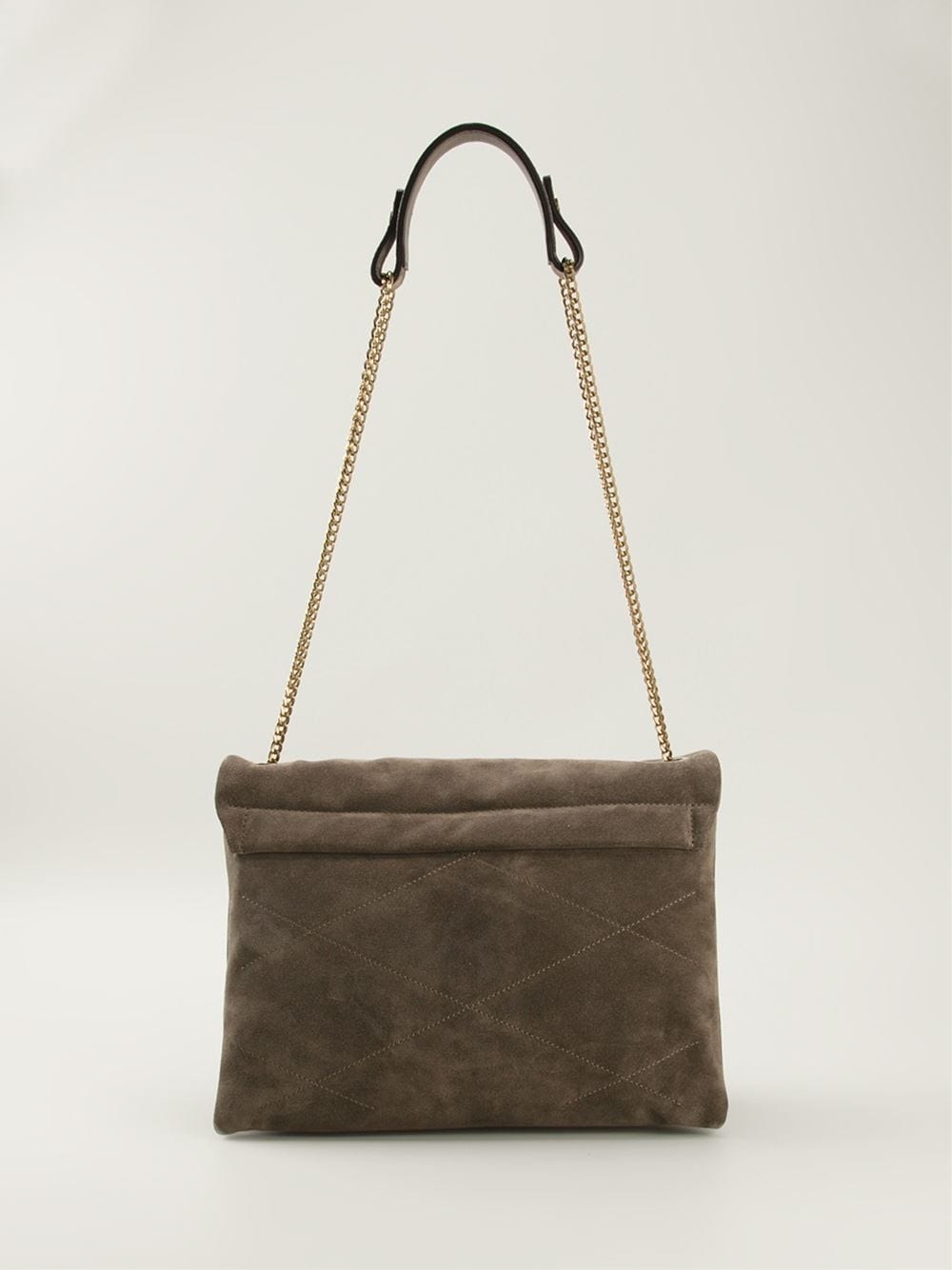 LANVIN-Sugar Medium Suede Chain Bag-