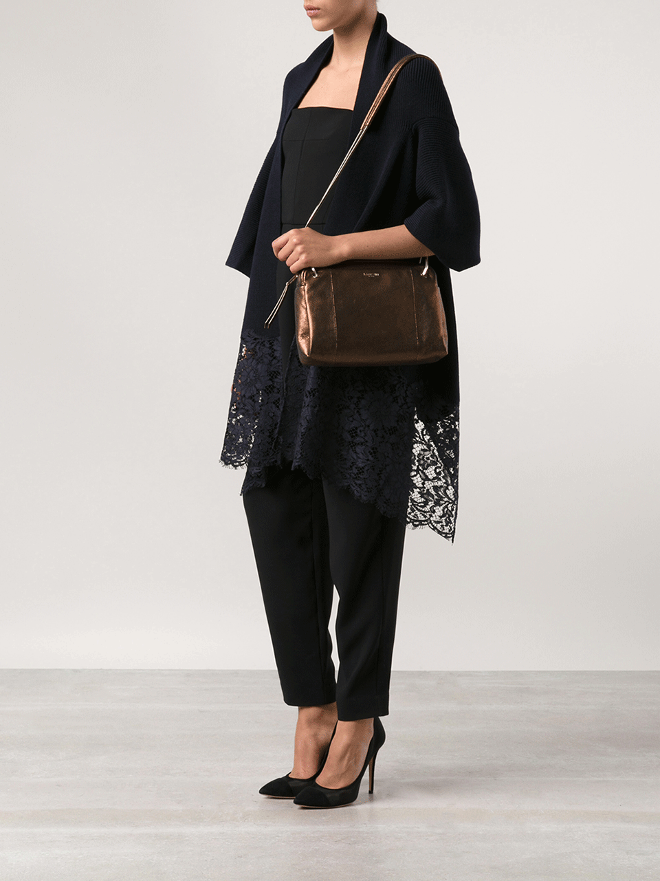 LANVIN-Blush Shoulderbag-BRONZE