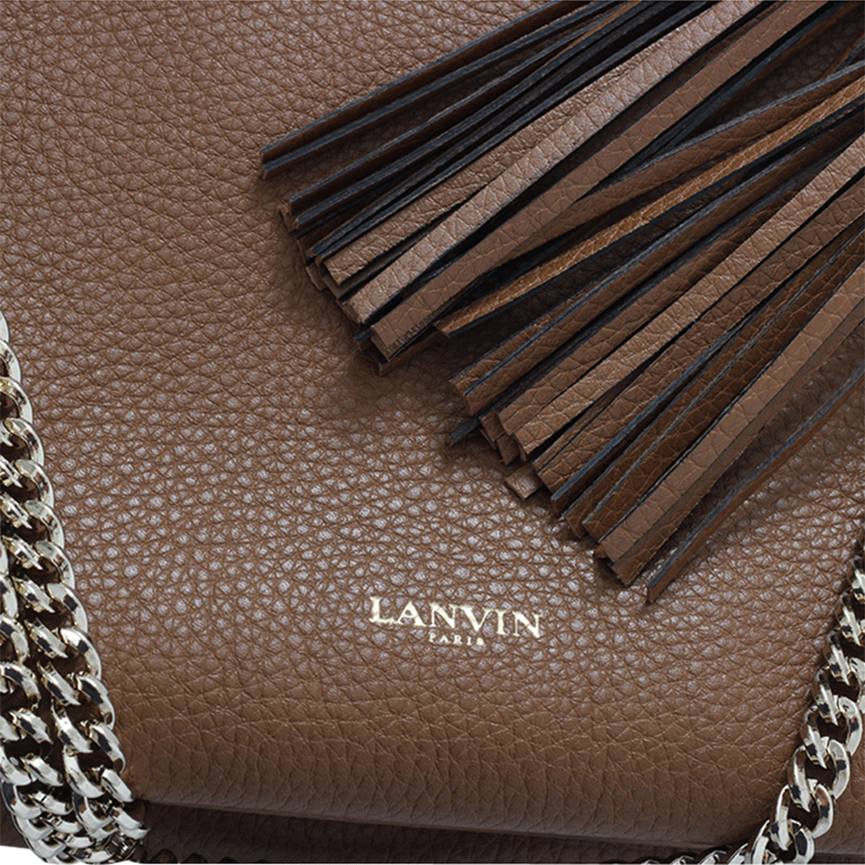 LANVIN-Small Sugar Bag-CAMEL