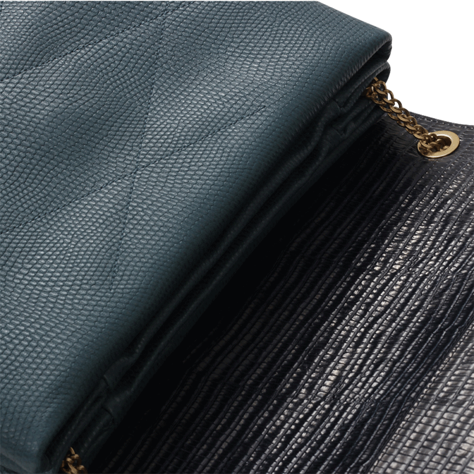 LANVIN-Sugar Medium Chain Bag-DK BLUE
