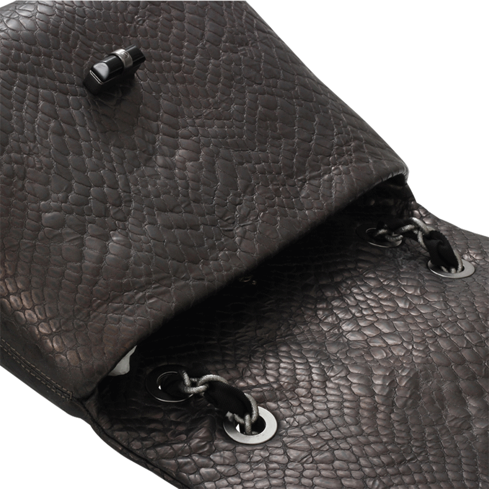 LANVIN-Happy Medium Bag-GUNMETAL