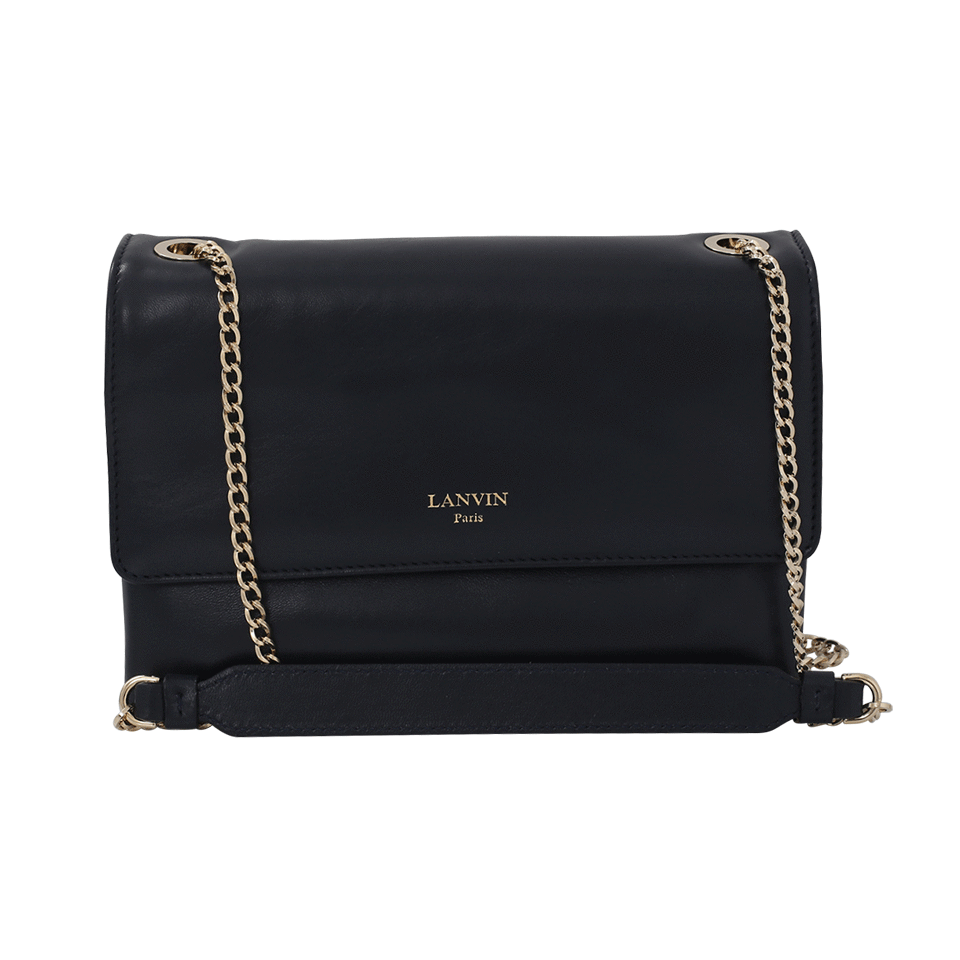 LANVIN-Mini Sugar Shoulder Bag-NAVY
