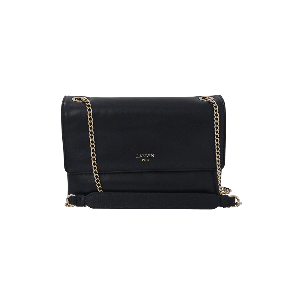 LANVIN-Mini Sugar Shoulder Bag-NAVY