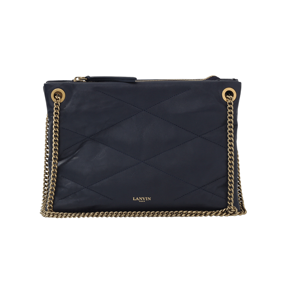 LANVIN-Small Sugar Bag-NAVY