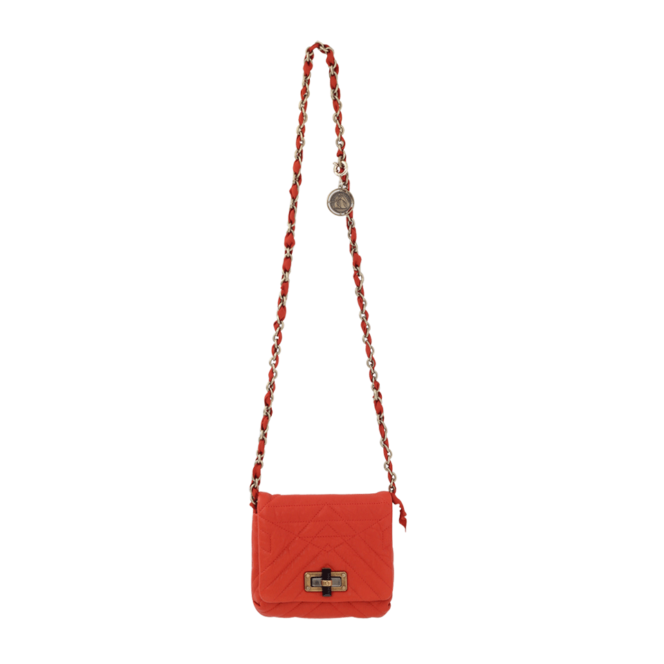LANVIN-Mini Pop Happy Bag-ORANGE
