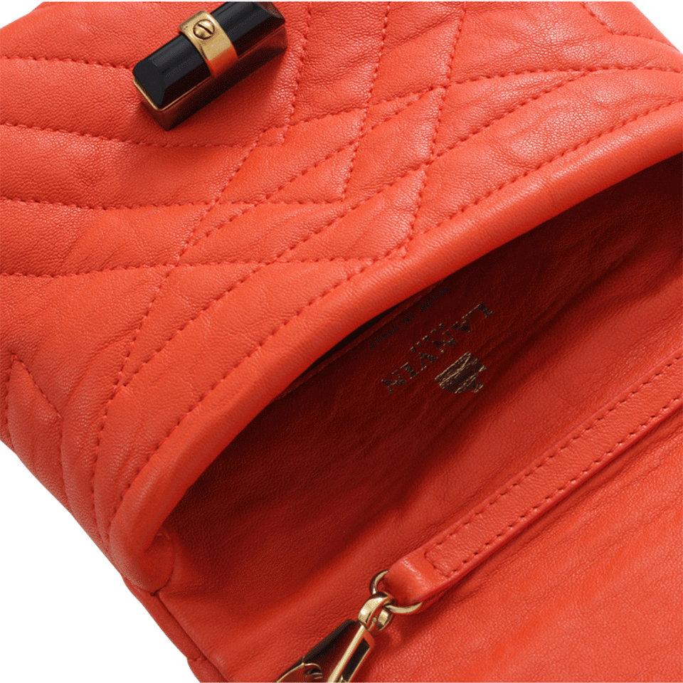LANVIN-Mini Pop Happy Bag-ORANGE