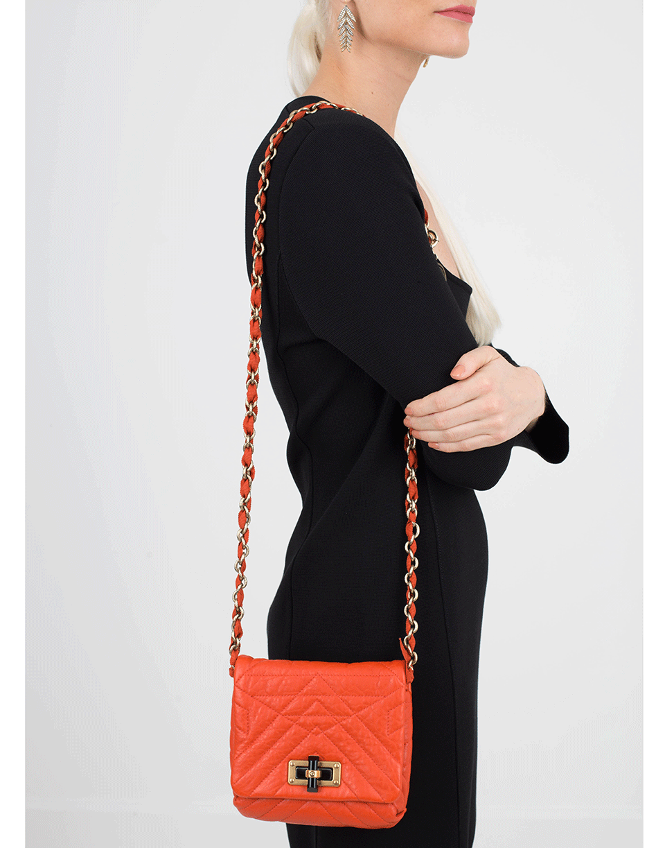 LANVIN-Mini Pop Happy Bag-ORANGE