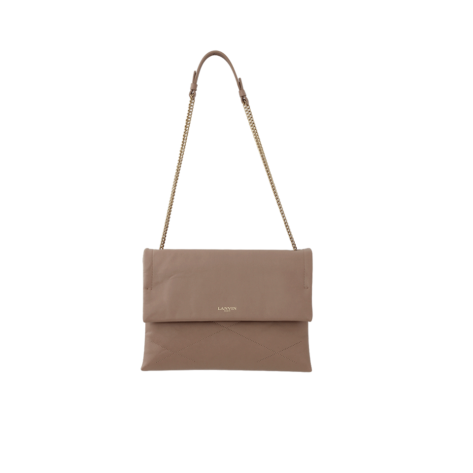 LANVIN-Medium Chain Sugar Bag-SAND