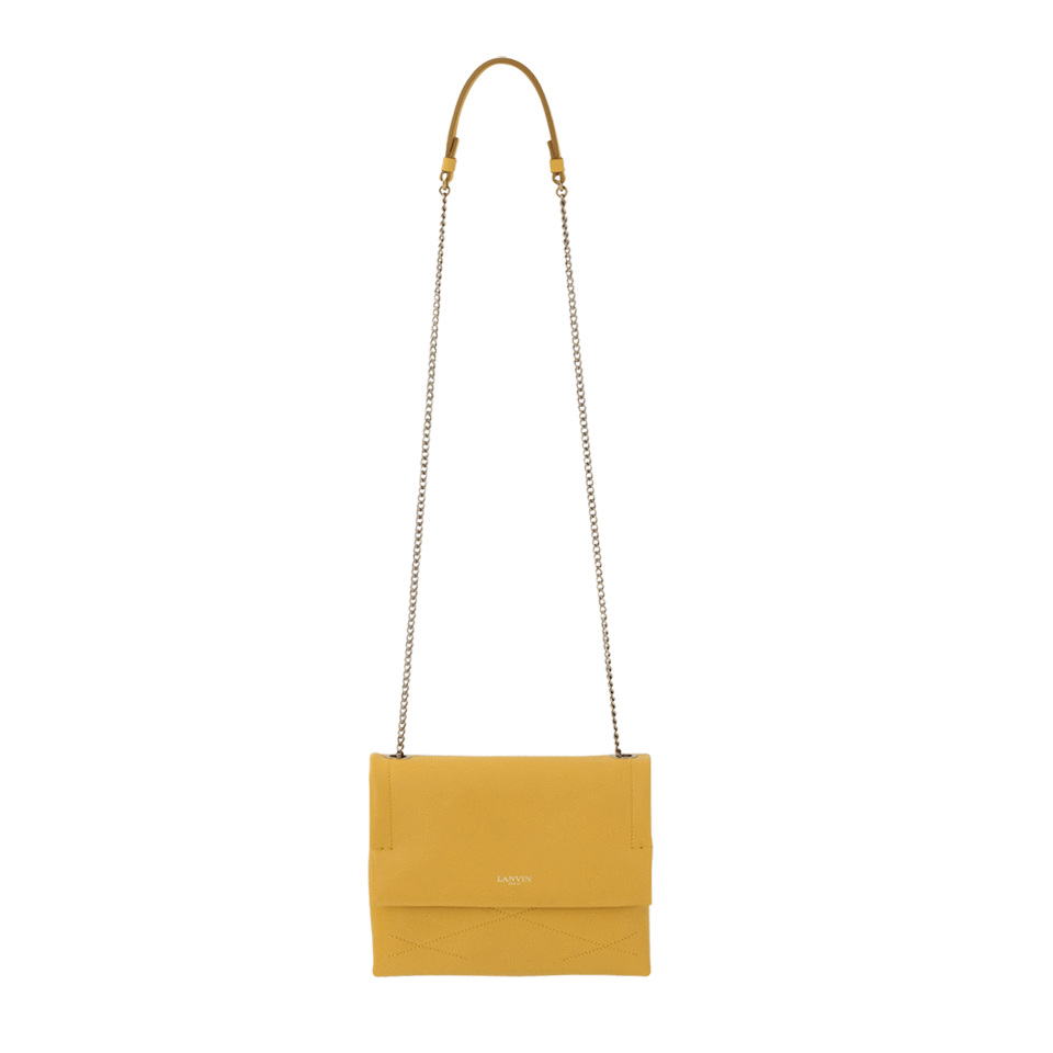 LANVIN-Mini Sugar Bag-YELLOW