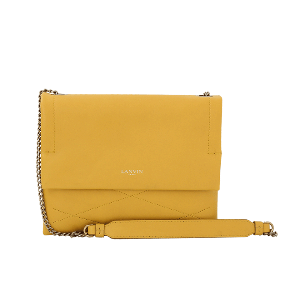 LANVIN-Mini Sugar Bag-YELLOW