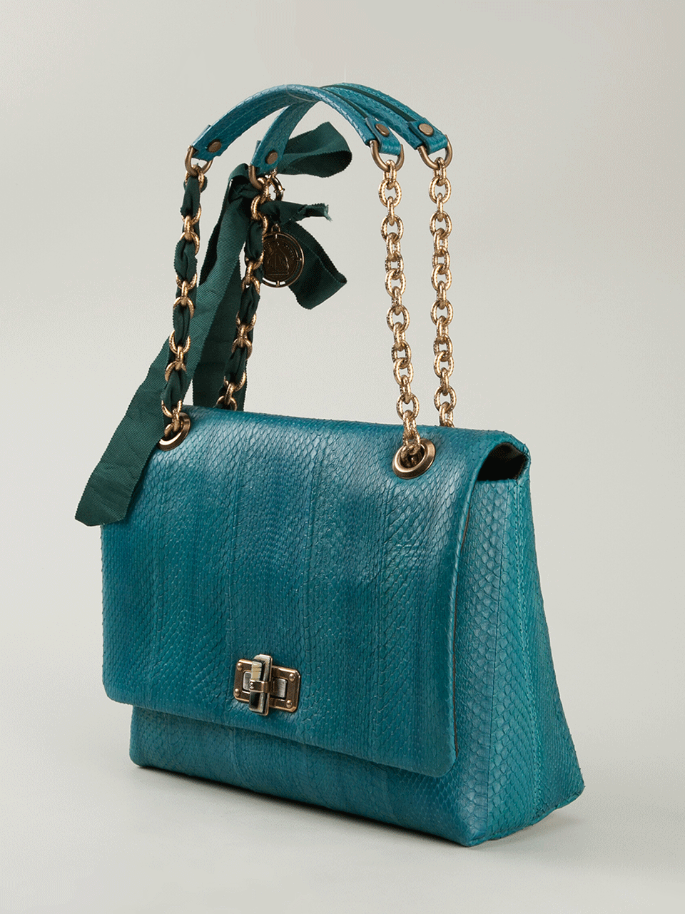LANVIN-Medium Happy Classic Bag-GREEN