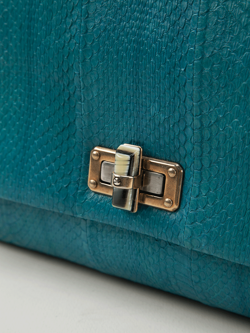 LANVIN-Medium Happy Classic Bag-GREEN