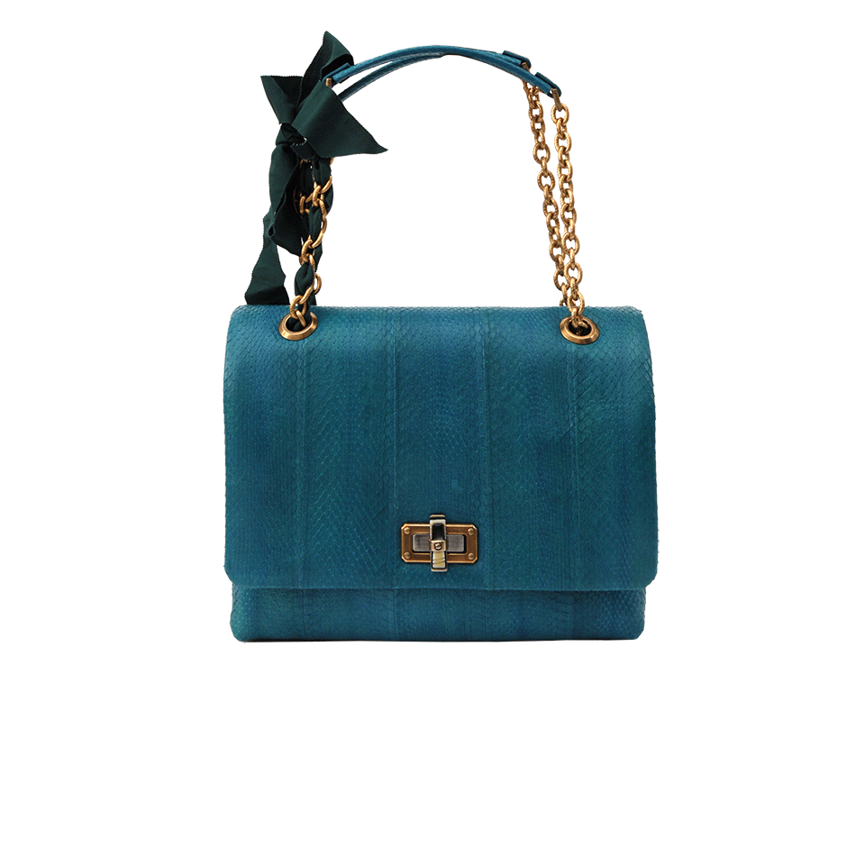 LANVIN-Medium Happy Classic Bag-GREEN