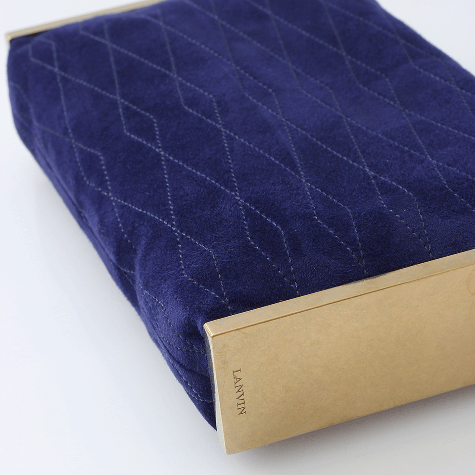LANVIN-Evening Private Quilted Clutch-