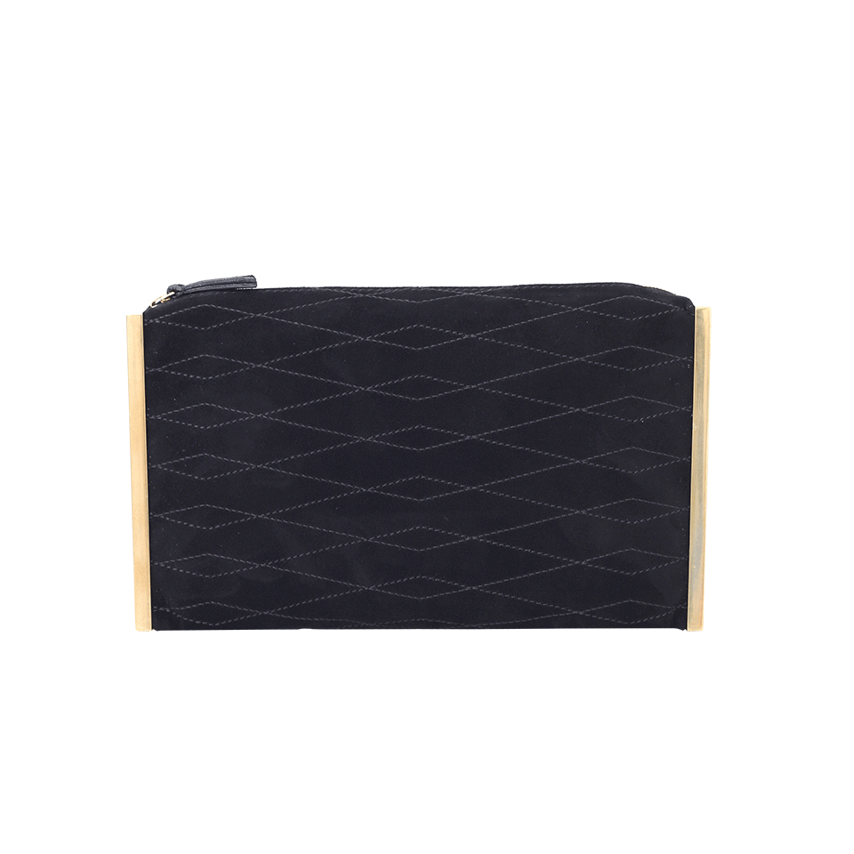 LANVIN-Evening Private Quilted Clutch-