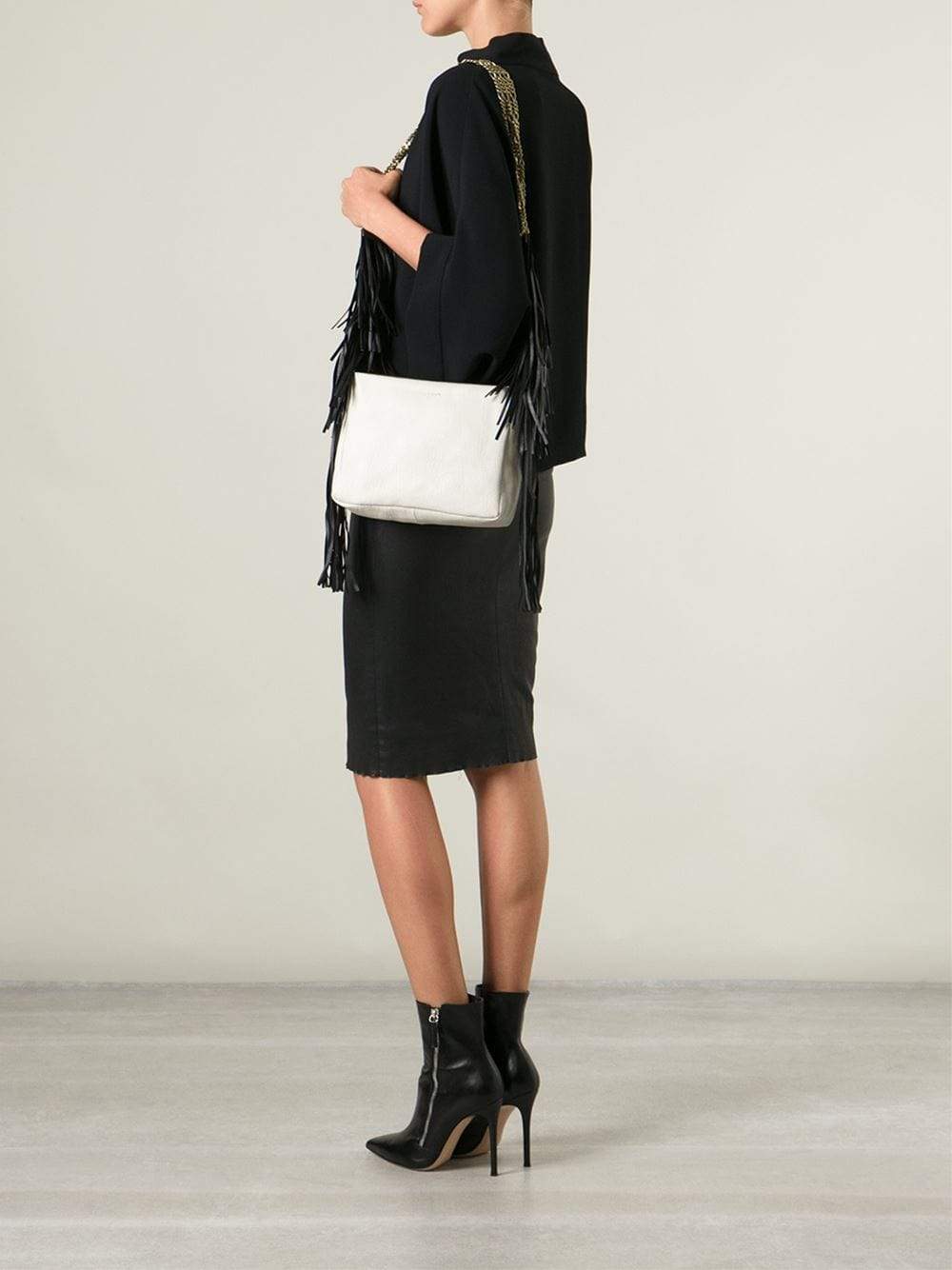 LANVIN-Tribale Shoulder Bag-
