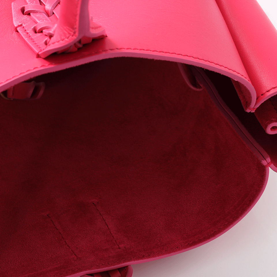 LANVIN-Small Shopper Bag-ROSE