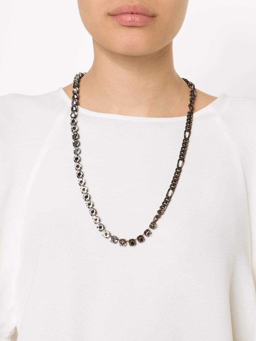 LANVIN-Kristin Long Necklace-GNMTL