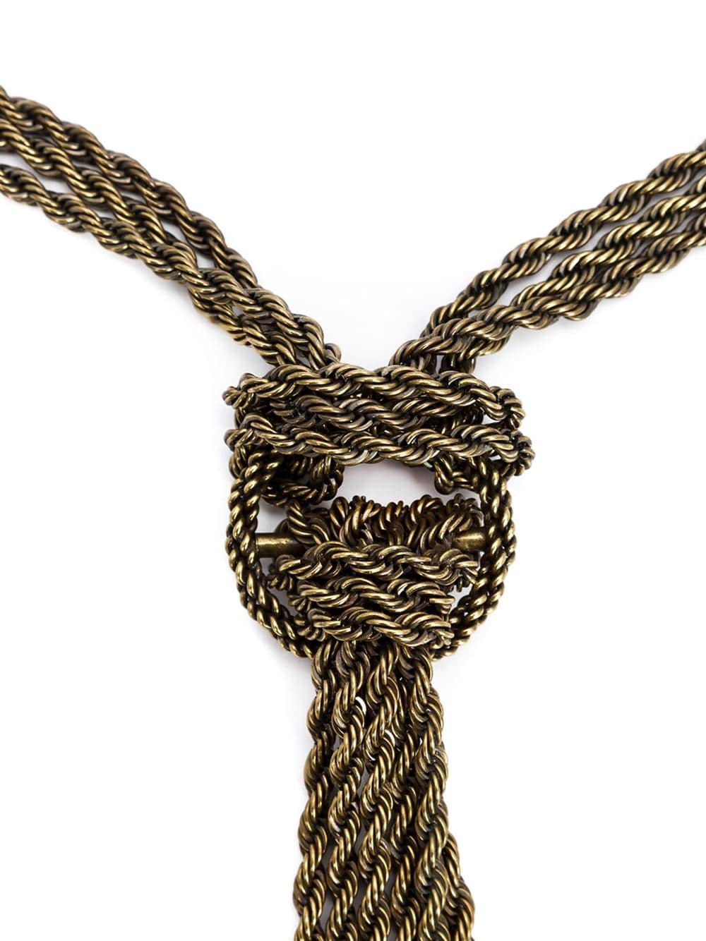 LANVIN-Angelica Knot Necklace-GOLD