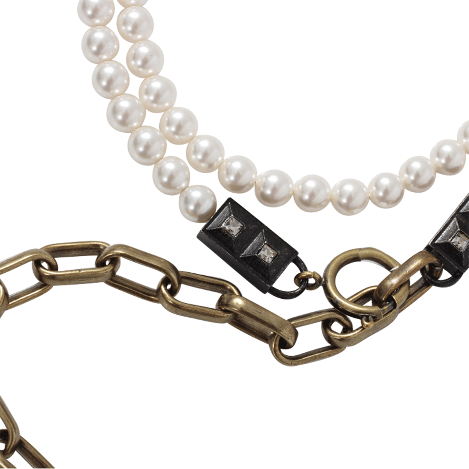 LANVIN-Chiara-Sautoir Pearl Necklace-NACRE
