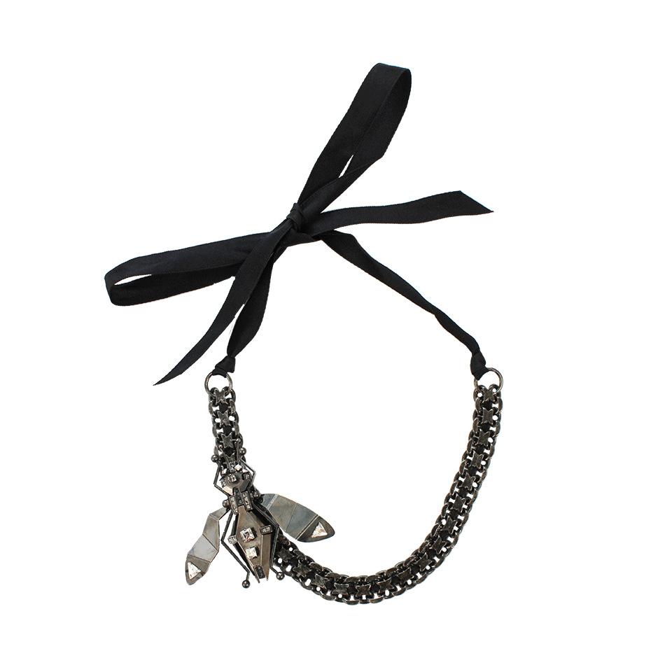 LANVIN-Necklace with Bug-SILVER