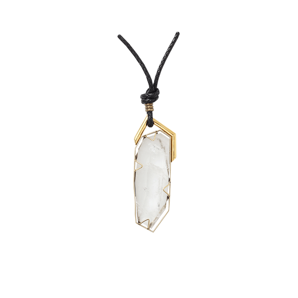LANVIN-Farida Crystal Pendant Necklace-CRYSTAL