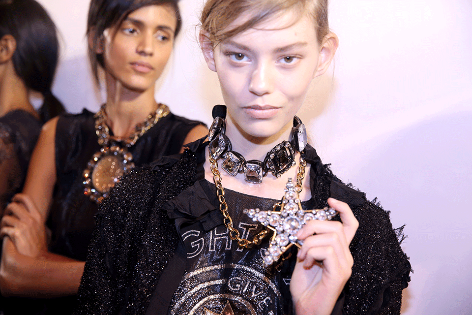 LANVIN-Single Star Pendant Necklace-CRYSTAL