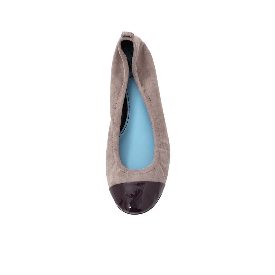 LANVIN-Suede Ballerina-