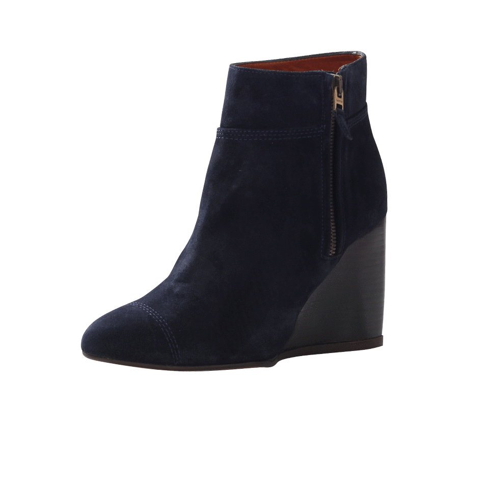 LANVIN-Suede Calfskin Bootie-