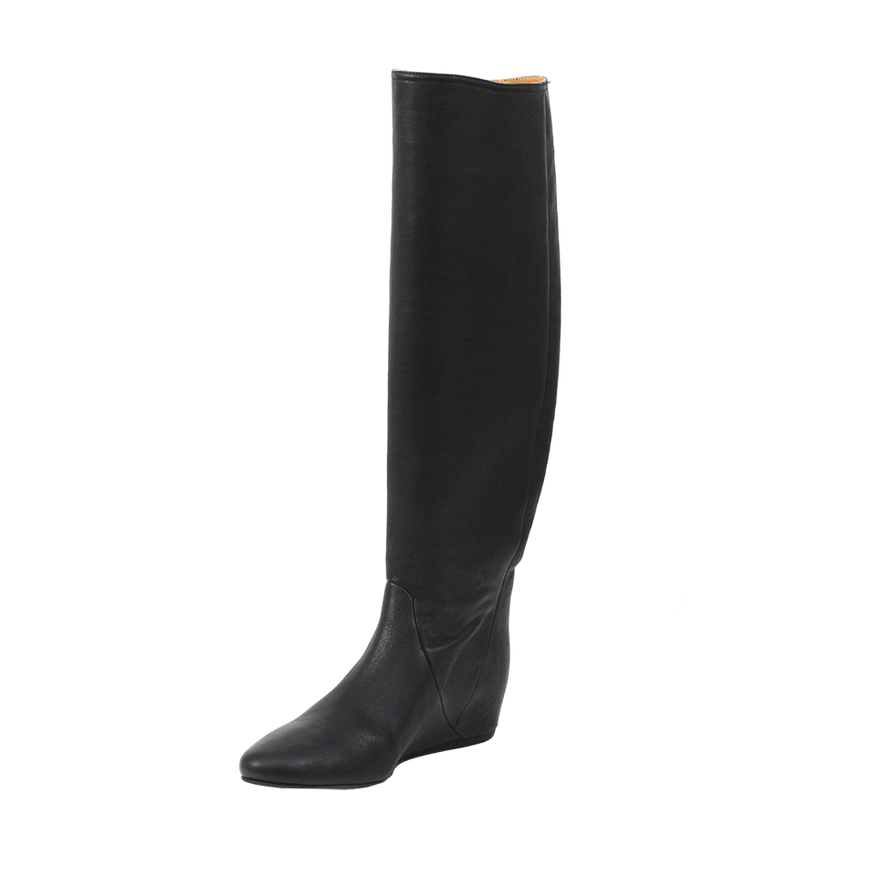 LANVIN-Hidden Wedge Boot-