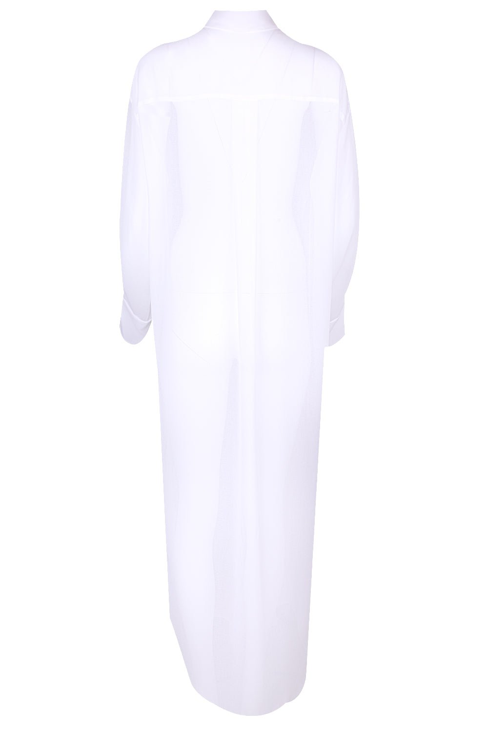 LAPOINTE-Long Button Down Duster-