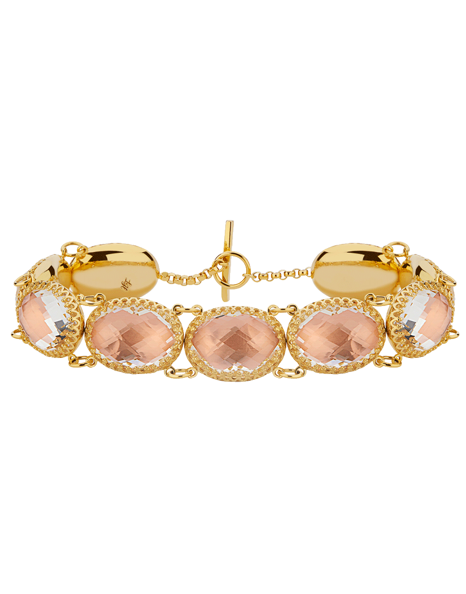 LARKSPUR & HAWK-Lily Bracelet-YELLOW GOLD
