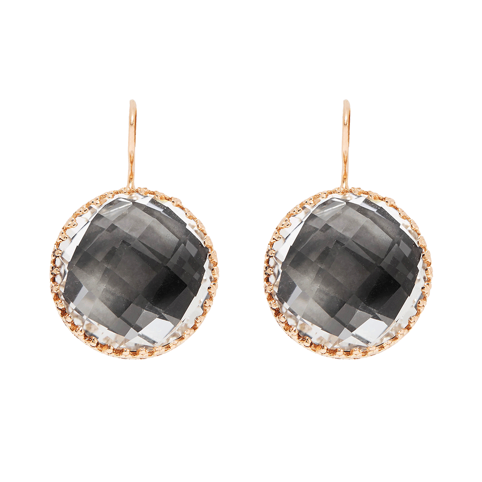 LARKSPUR & HAWK-Olivia Button Earrings-ROSE GOLD