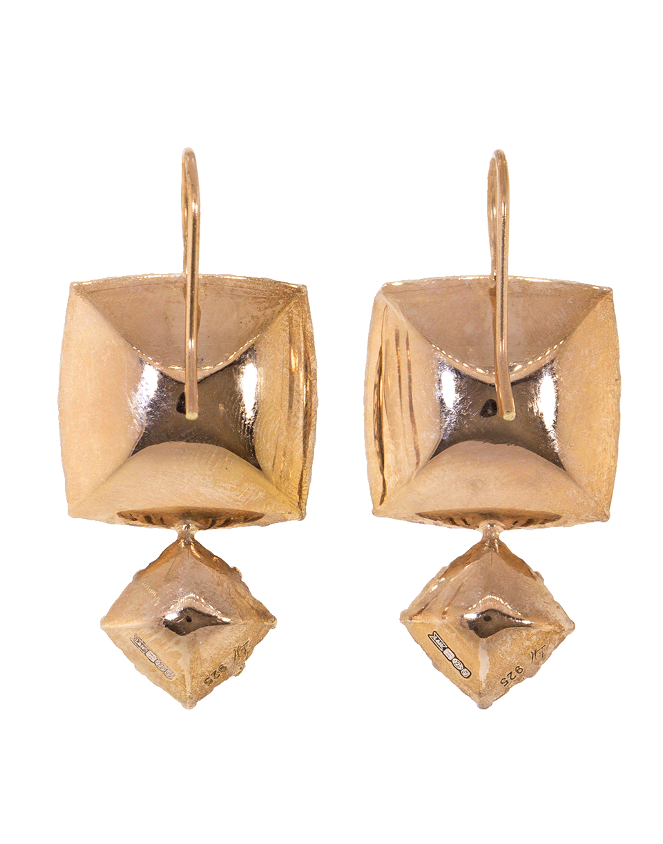 LARKSPUR & HAWK-Sadie Matched Double Drop Cushion Earrings-ROSE GOLD