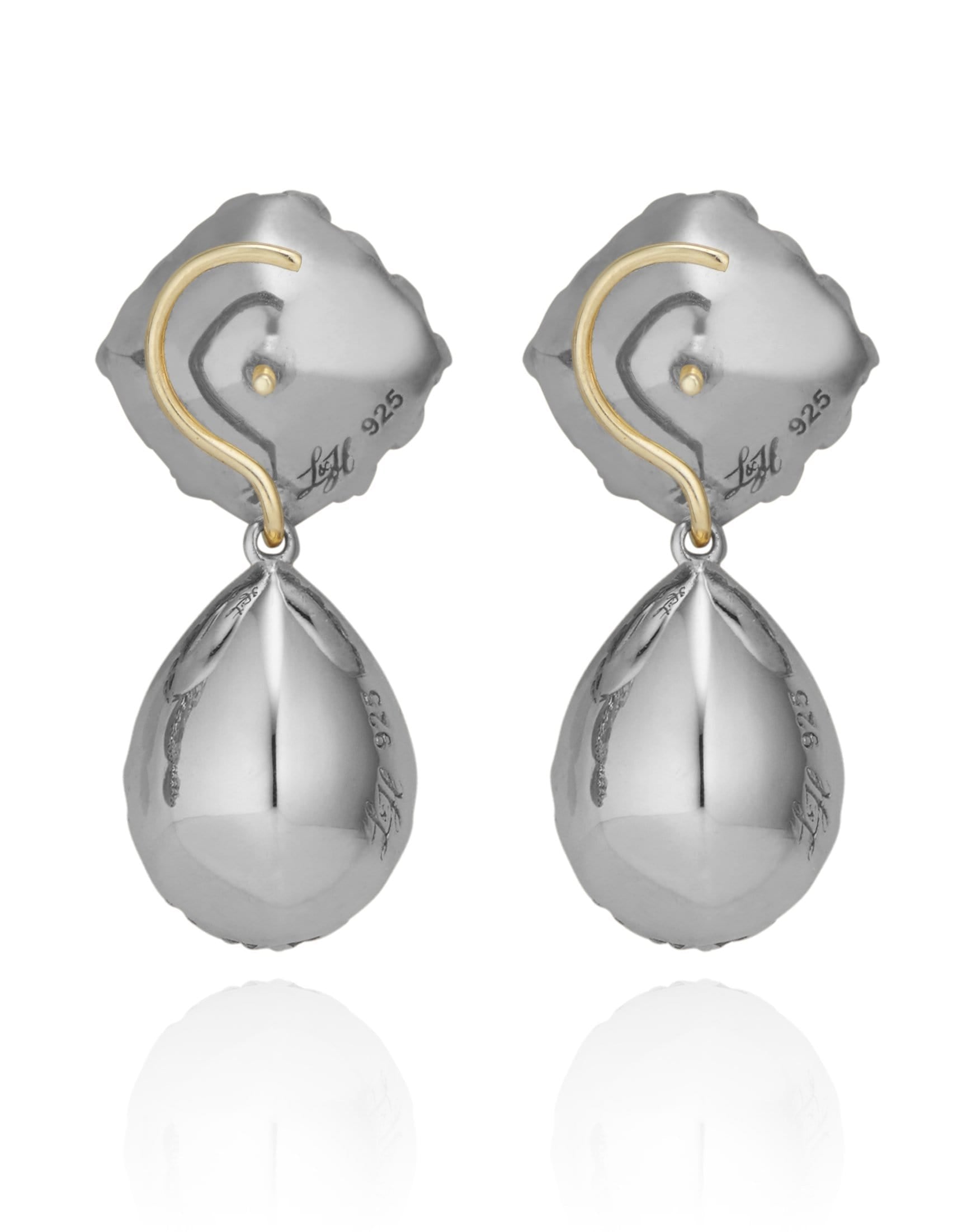 LARKSPUR & HAWK-Jane Small Earrings - Blush-SILVER