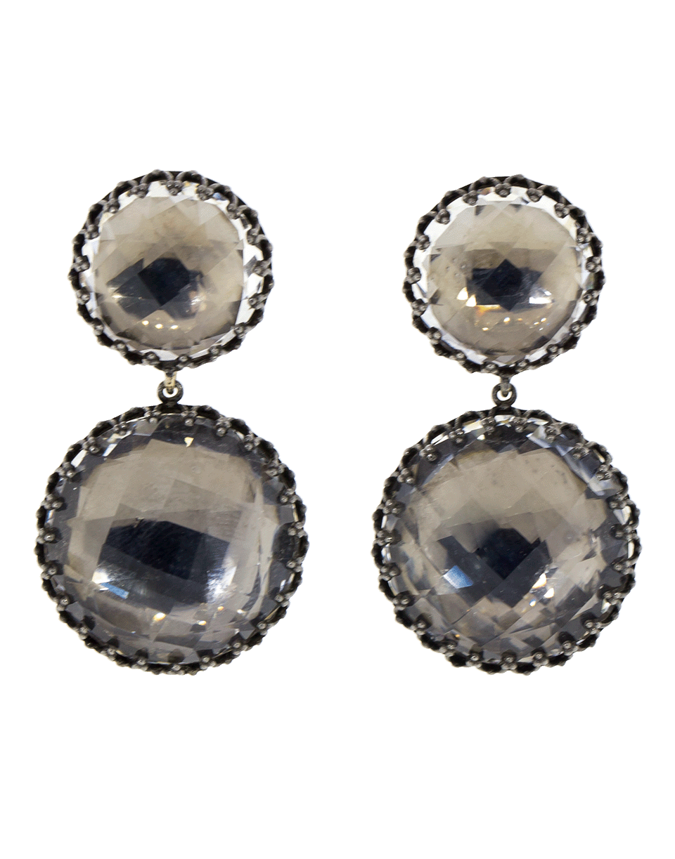 LARKSPUR & HAWK-Large Olivia Earrings-SILVER