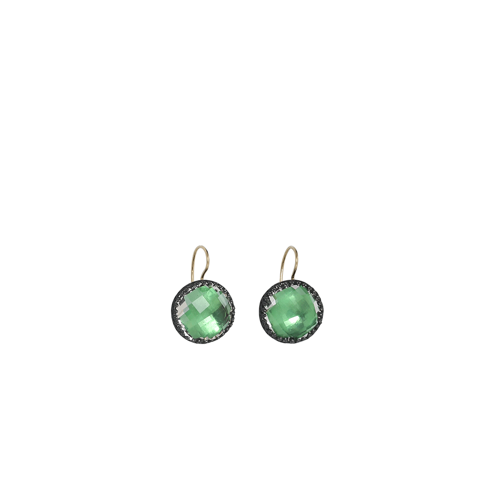 LARKSPUR & HAWK-Olivia Button Earrings-SILVER