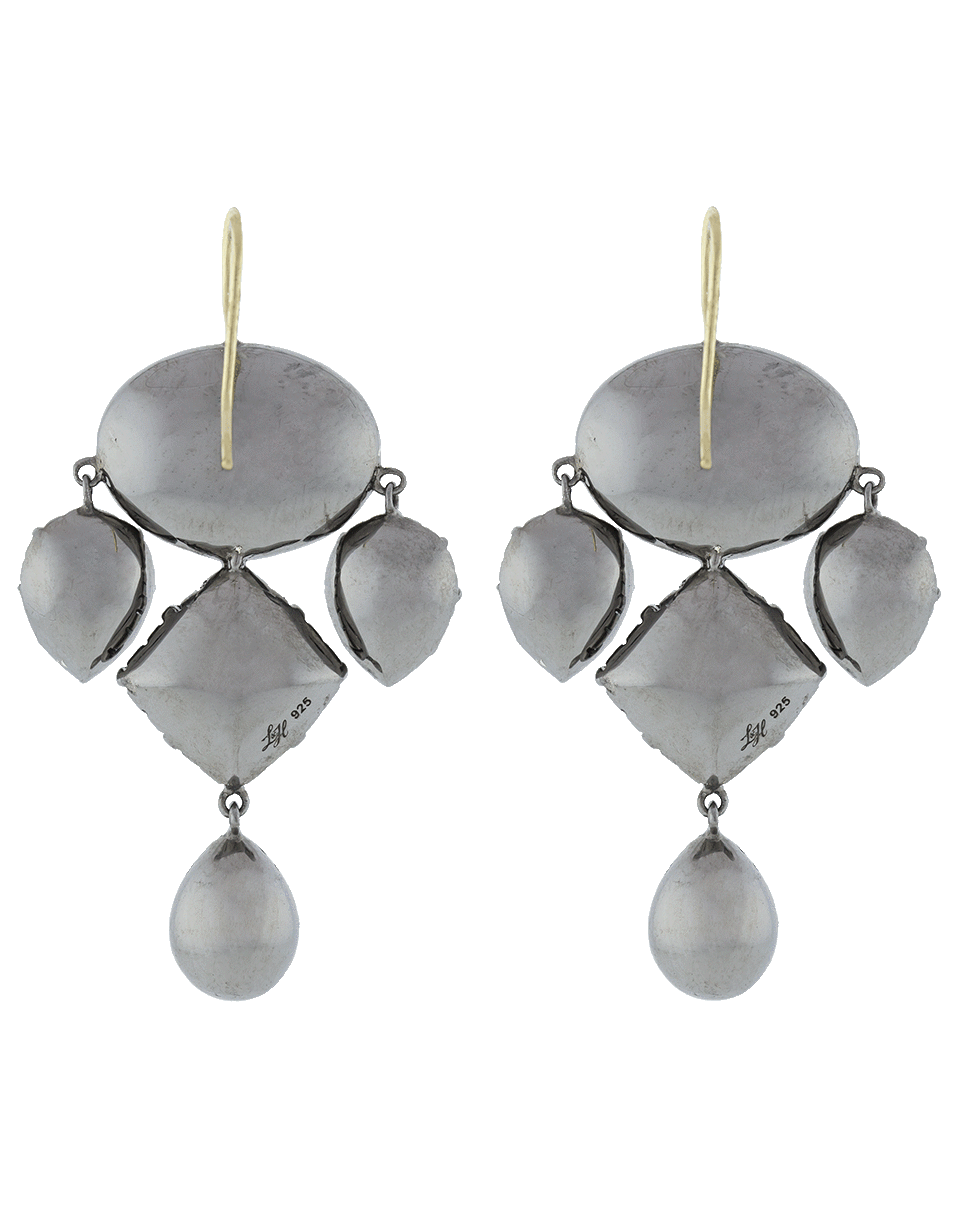 LARKSPUR & HAWK-Sadie Girandole Earrings-SILVER