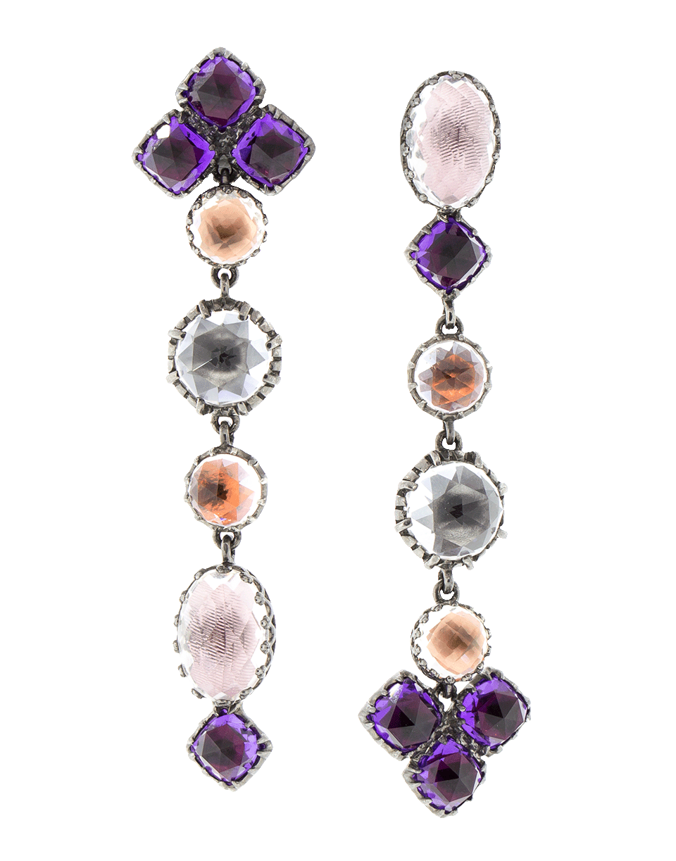 LARKSPUR & HAWK-Sadie Shoulder Duster Earrings-SILVER