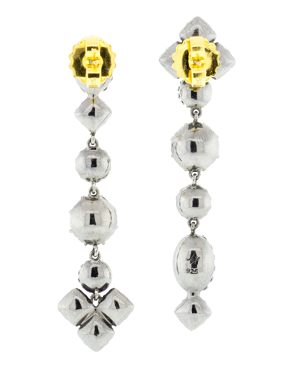 LARKSPUR & HAWK-Sadie Shoulder Duster Earrings-SILVER