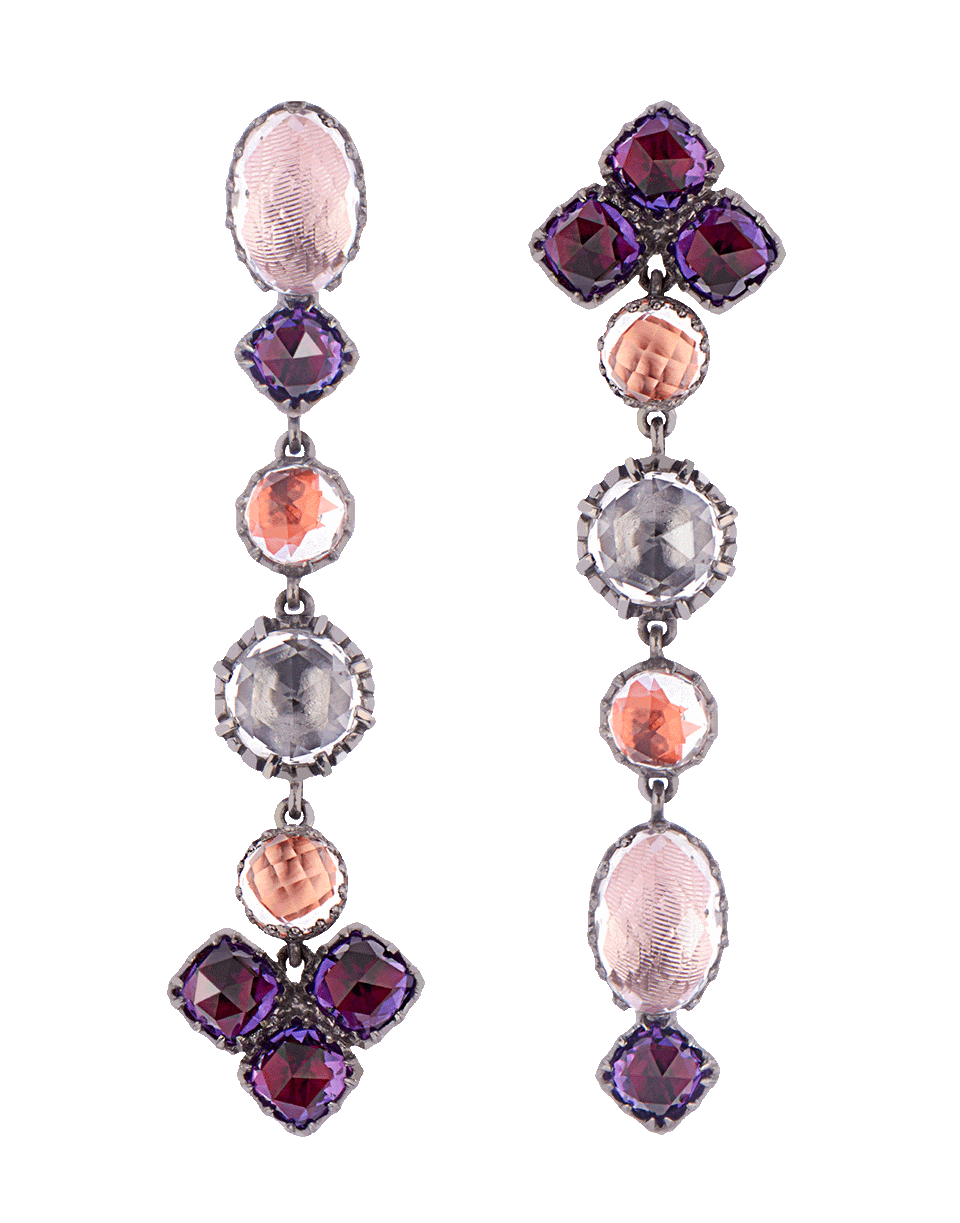 LARKSPUR & HAWK-Sadie Shoulder Duster Earrings-SILVER